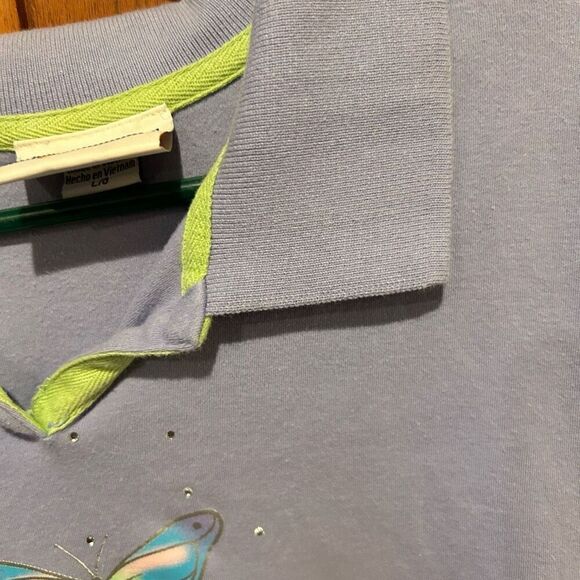 Vintage Morning Sun polo top size large. - Picture 3 of 8